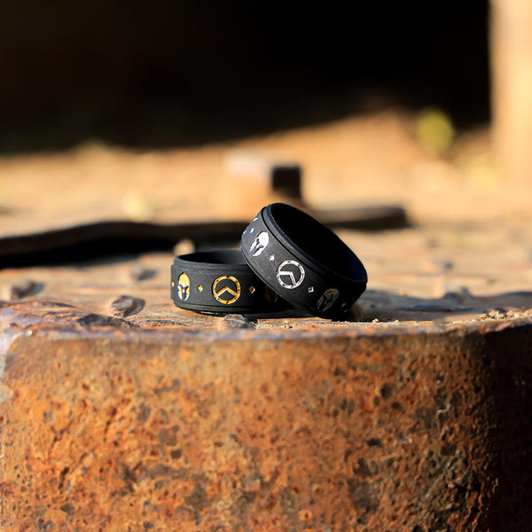 Spartan Silicone Ring on Rise 8mm
